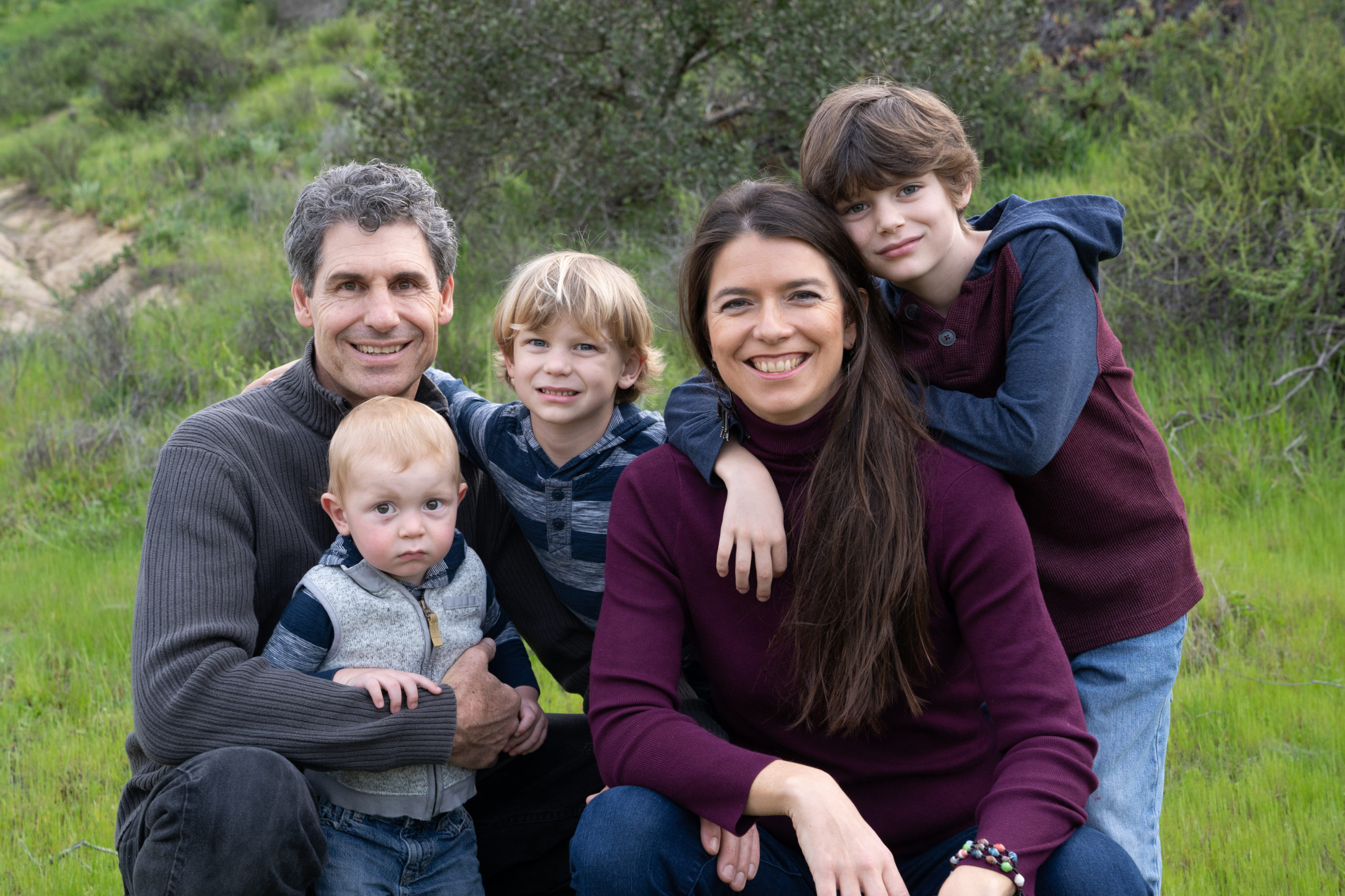 Chiropractor Leo and Courtney Meltvedt Family Photo Encinitas 92024